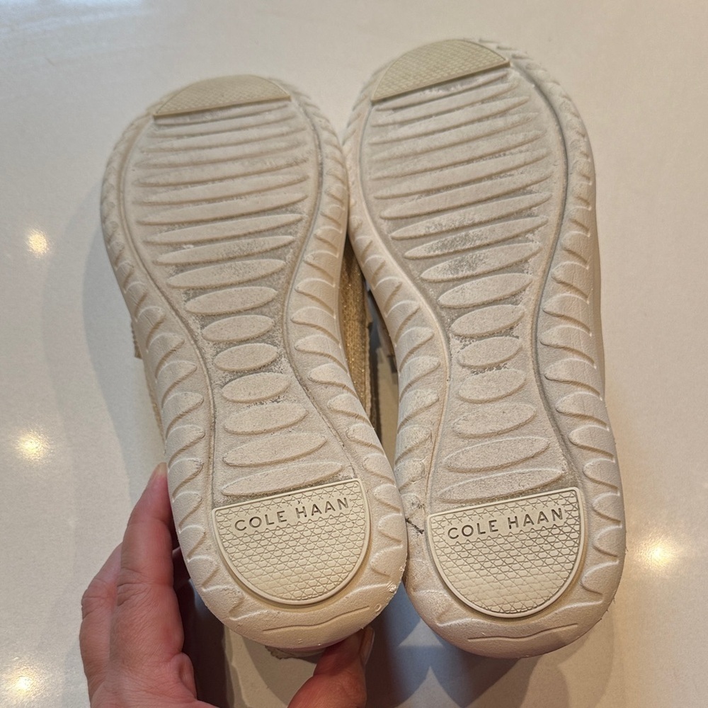 Cole Haan GrandZero Meritt Stitch-lite Slip on Loafers, Sand dollar, Size 9.5 - Picture 9 of 9